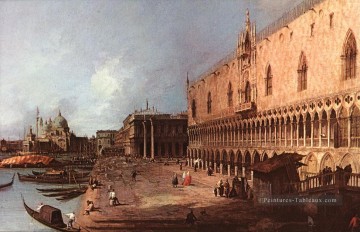 Palais des Doges Canaletto Peinture à l'huile